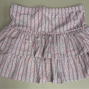 Lila and Hayes Striped and Star Patterned Skirt